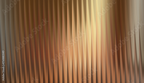 An abstract gold pattern with vertical lines creating a visual impression of texture and depth, evoking a sense of luxury and sophistication
