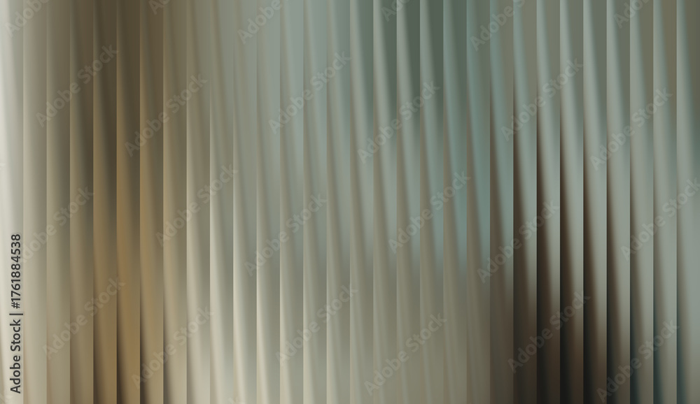 Fototapeta premium Abstract vertical lines in muted colors, creating a sense of depth and pattern. The lines seem to fade, offering a soft visual experience