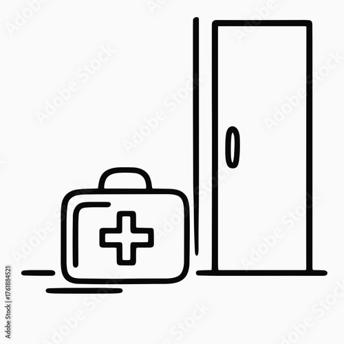 Emergency kit by front door