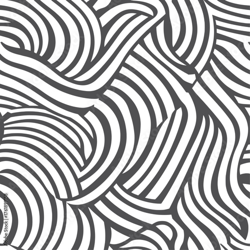 modern vector illustration of experimental geometric pattern