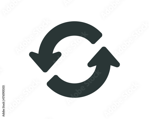 Circular arrow icon representing refresh or repeat action