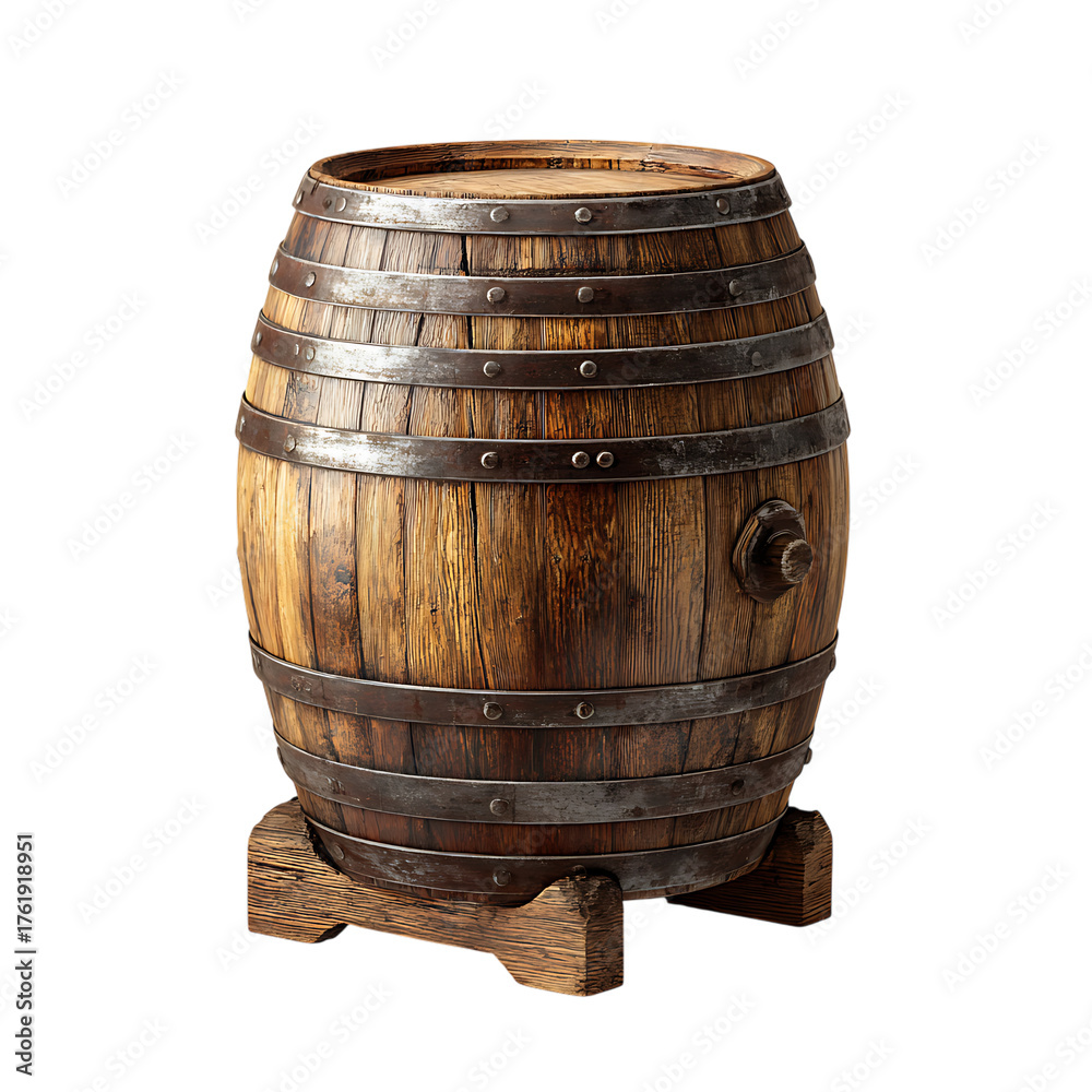 Obraz premium Bold Barrel strength crafted with passion 