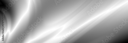 Silver glossy metallic shiny web luxurious header design