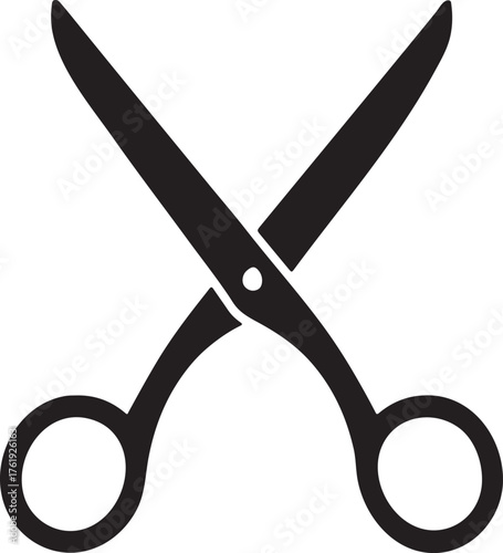 Vintage tailor tools illustration with measuring tape and scissors