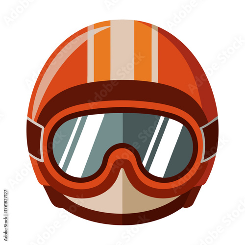 ski goggles vector