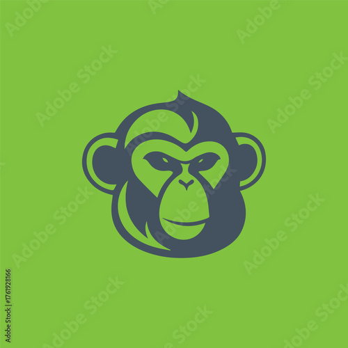 Minimalist Silhouette Monkey Logo T-Shirt Design, Perfect for Animal Lovers, Jungle Enthusiasts, Fun and Playful Vibe, Modern Minimal Art, Unique Graphic Tee, Casual Everyday Wear, Trendy Creative Gif