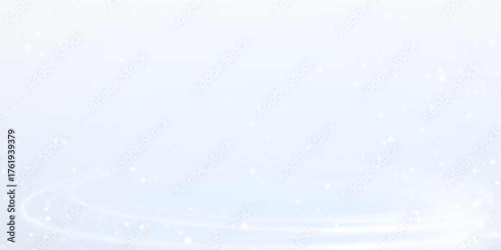 Fototapeta premium A bright blue background with sparkling effects, perfect as a PNG overlay for your transparent photo designs