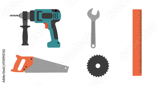 Hand Tools Collection Essential Toolkit for DIY Projects and Home Repairs