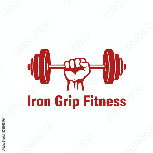 Strong Hand Gripping Dumbbell for Intense Gym Fitness Logo