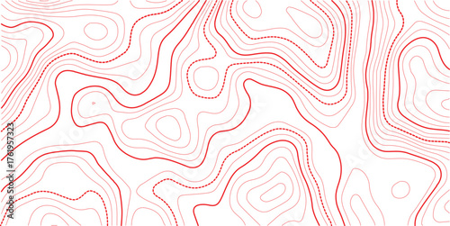 Topographic map design purple color line