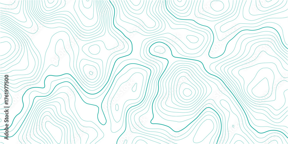 Fototapeta premium Topographic map background vector design in eps 10