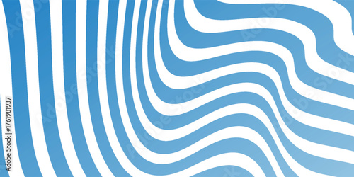 modern geometric Abstract Decorative line wave Background. optical art illusion. perspective line stripes with 3d dimensional effect. vector