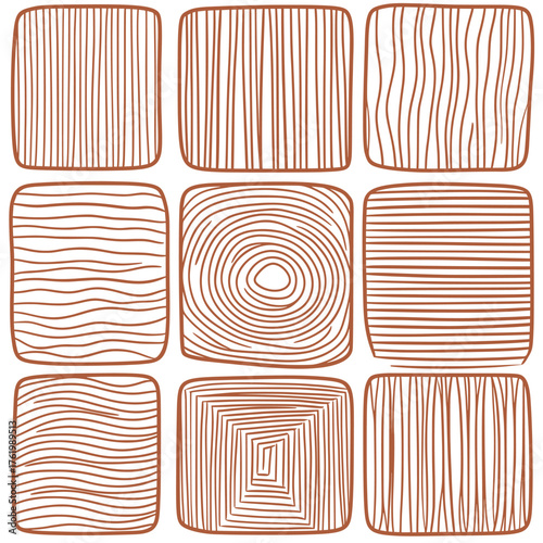 creative concept vector art of repetitive geometric spirals