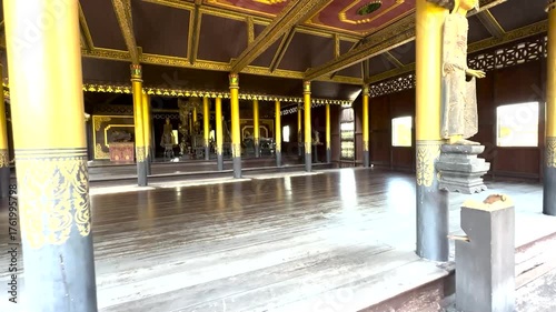 Traditional Hall with Ornate Decor
