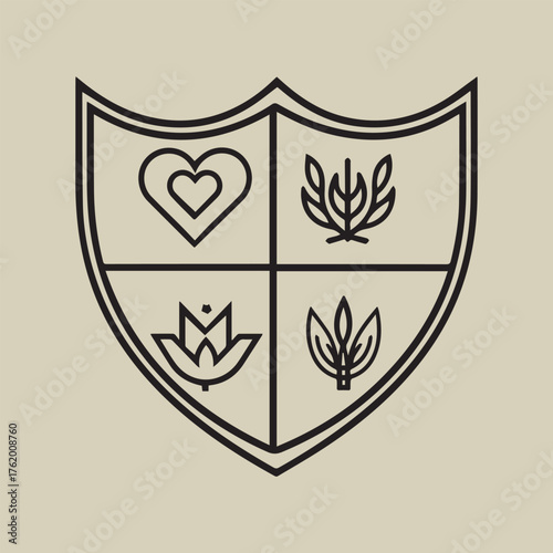 Anti-fascism and antisemitism awareness vector set with unity hands, peace icons, remembrance tree, torch of light, and equality concept art.