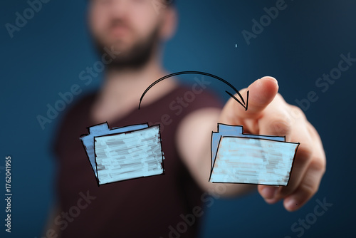 Digital file transfer, data...