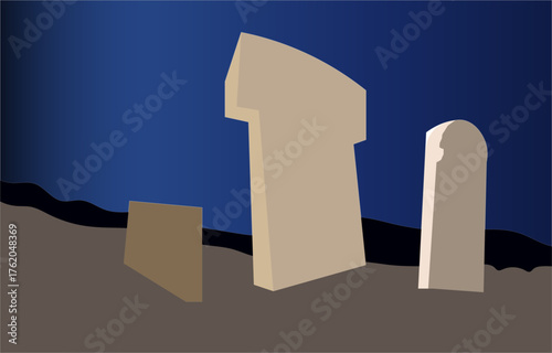 Gobeli tepee background vector file.