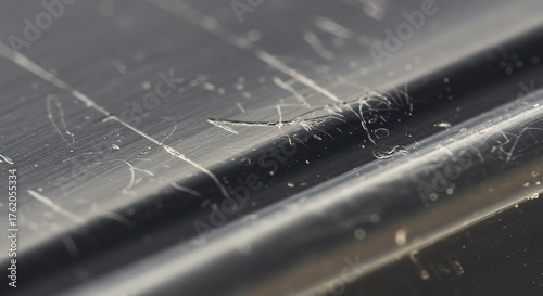 Close-up of dust and cobwebs on a dark, textured surface, showing neglect and fine particles.