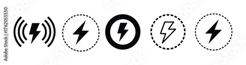 Lightning Bolt Icon Element For Design Free Download Lightning Bolt Icon Element For Design - GFXLoad
