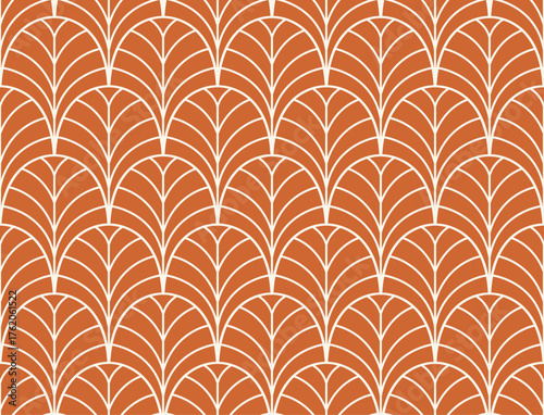 Classic Art Deco Seamless Pattern. Geometric Stylish Texture. Abstract Retro Vector Texture.