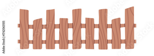 Wooden gate eco-friendly countryside boundary