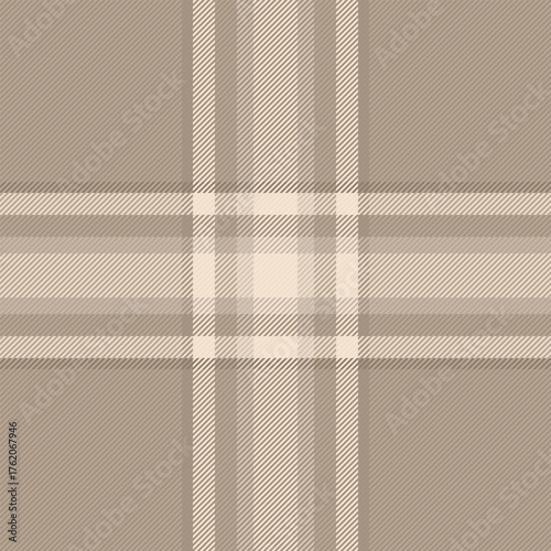 Baby textile tartan check, back to school texture vector fabric. Flowing pattern seamless background plaid in pastel and light colors.