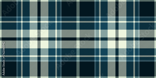 Elegant teal, grey, and cream plaid pattern.  Perfect for textile design, fashion, websites, or any project needing a sophisticated, timeless texture.