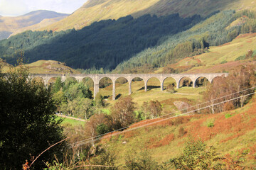 Keuken achterwand Glenfinnanviaduct Heuvels nabij Glenfinnan viaduct  © Simon Edge