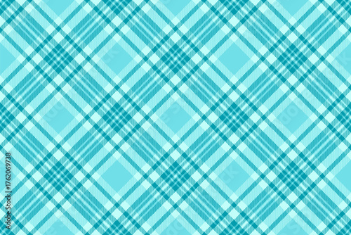 Serene aqua and teal plaid pattern.  Perfect for textile designs, wrapping paper, or website backgrounds.