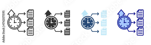 Priority Icon Set. Designed In Multi Style