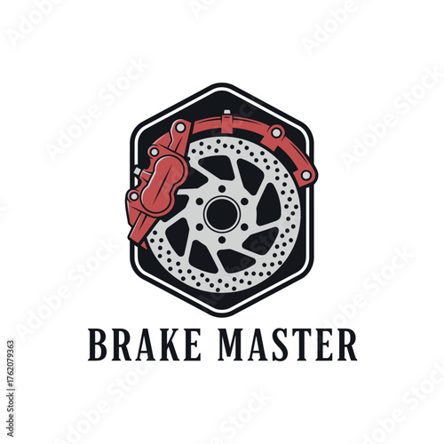 Automotive Disk Brake Caliper Master Logo