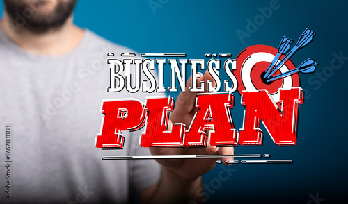 Photos Visualize your business plan's goals, strategy and success with this innovative illustration