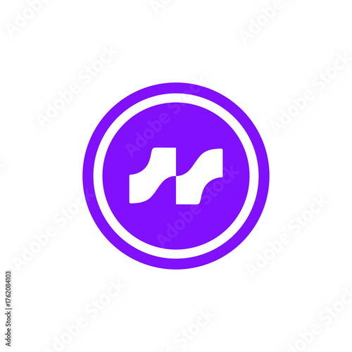 AVNT, Avantis coin flat design icon logo