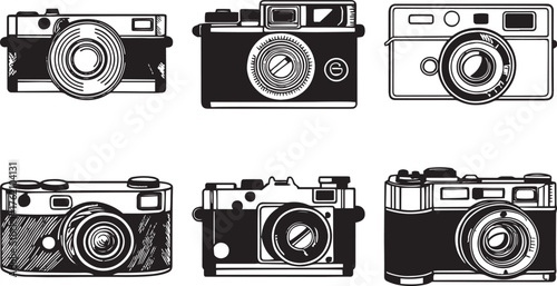 Camera Silhouette Pack — Lens and Body Icons