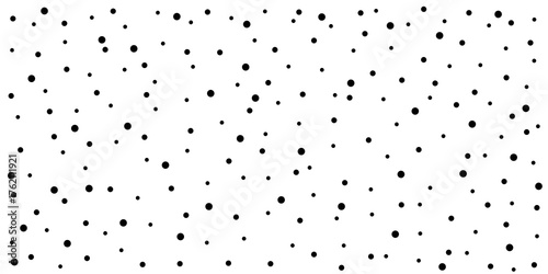 Minimalist seamless pattern with small random dots on a clean background. For fabric design, wrapping paper, and modern digital art projects.