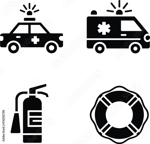 Urgent Rescue Sign Security Assistance