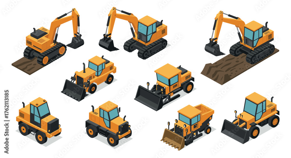 Fototapeta premium Isometric pottery studio with display shelves and modern checkout counter