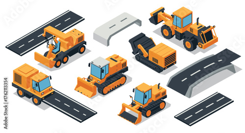 Creative workspace for pottery and design enthusiasts in modern isometric style