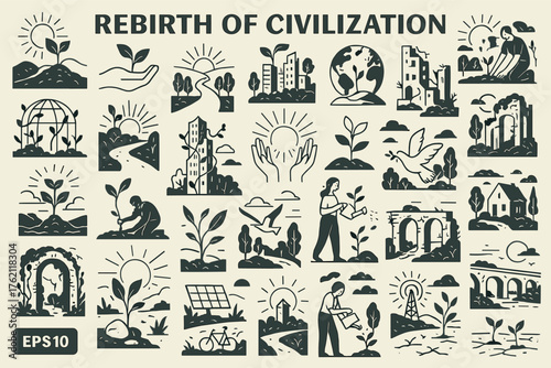 Rebirth of Civilization — Sustainable Future and Green Urban Revival