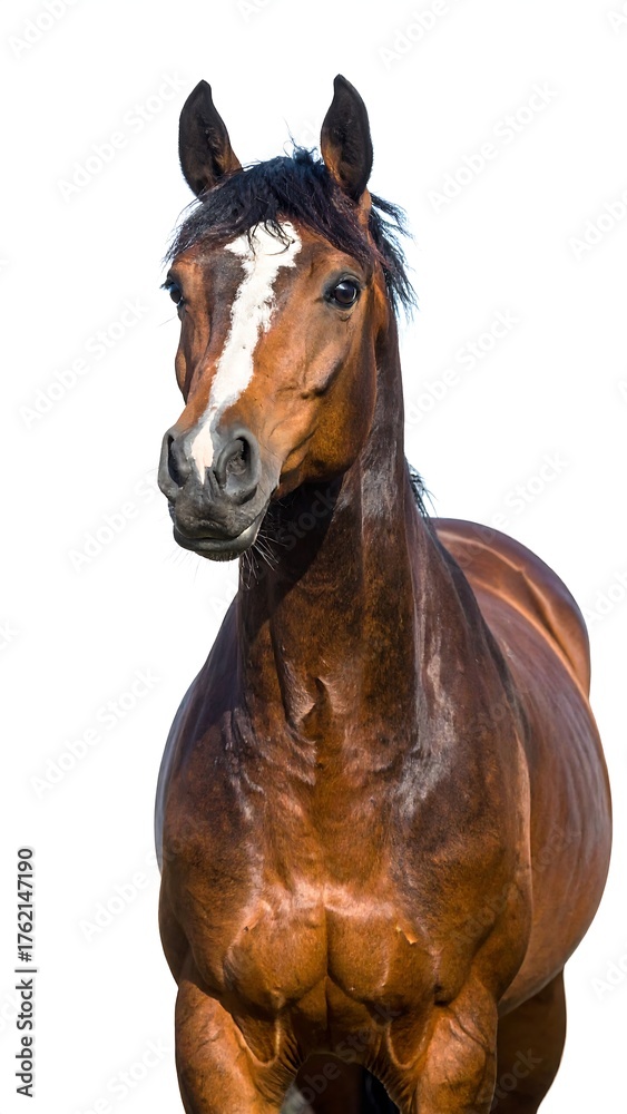Fototapeta premium Horse portrait, close-up