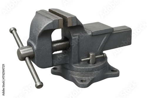 Heavy duty metal bench vise clamping tool