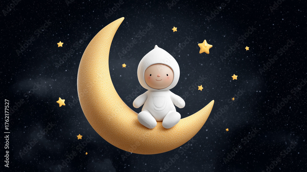 Fototapeta premium a little baby