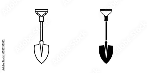  construction tools move sand vector