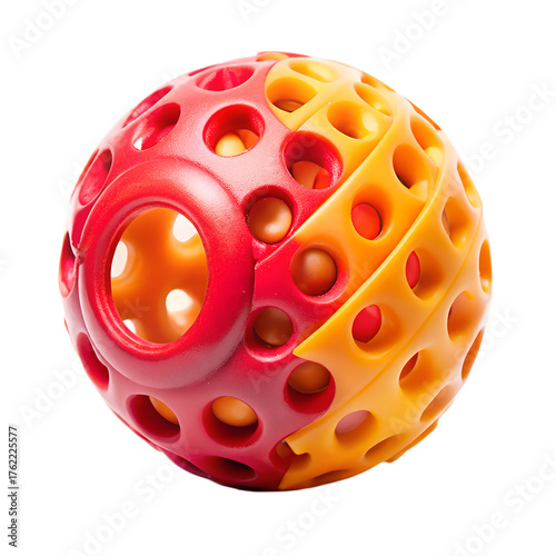 Pet Ball Toy for Dog Isolated on Transparent Background