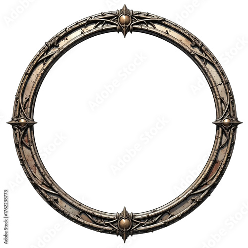 DND Token Border Frame Elegant Decorative Graphic Border for Roll20 FoundryVTT Digital RPG Customizable Frame Stylish Token Border Design Vintage Game Art Fantasy RPG Token Border