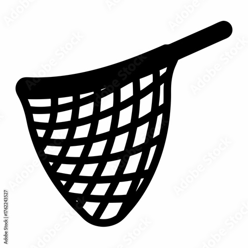 Scalable vector illustration of a fishing net icon for svg files