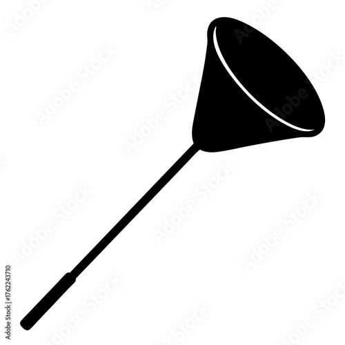 Scalable vector illustration of a fishing net icon for svg downloads