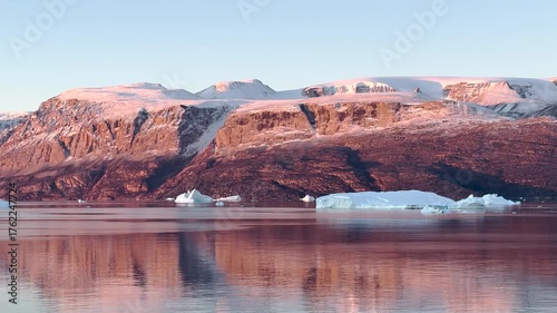 Observe the breathtaking melting ice formations in Greenland as climate change reshapes the landscape. This striking transformation highlights the urgent need for action in our world.