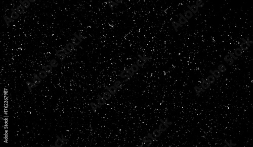 falling snow flakes. Terrazzo flooring consists of chips of marble texture. quartz surface black, white for bathroom or kitchen countertop.