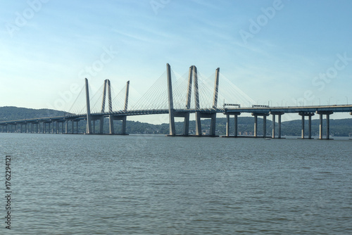 Wallpaper Mural view of the new tappan zee bridge between nyack and tarrytown westchester orange county new york famous suspension bridge Torontodigital.ca